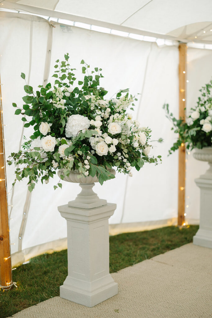 Custom Wedding Napkins for a Romantic Country House Wedding at Findon Place