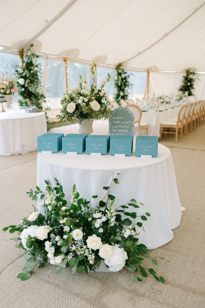 Custom Wedding Napkins for a Romantic Country House Wedding at Findon Place