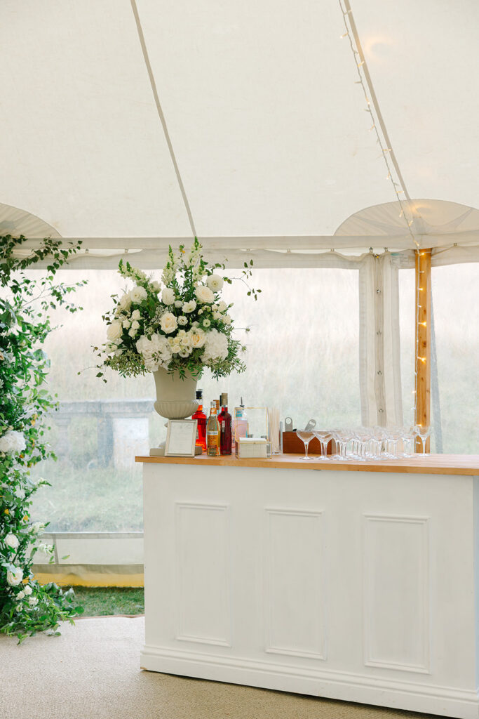 Custom Wedding Napkins for a Romantic Country House Wedding at Findon Place