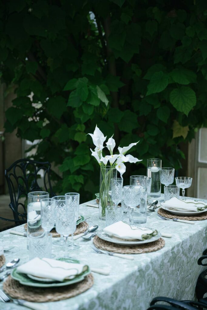 Luxury Green & White Wedding Inspiration at Harlaxton Manor