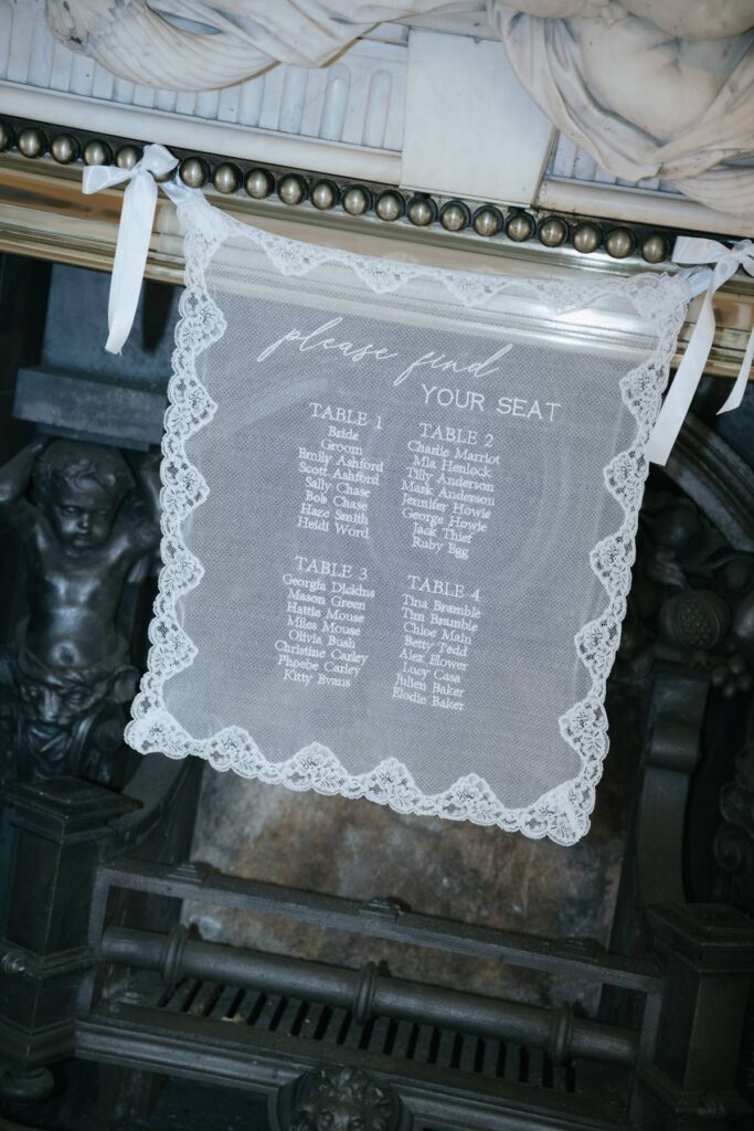 Luxury Green & White Wedding Inspiration at Harlaxton Manor