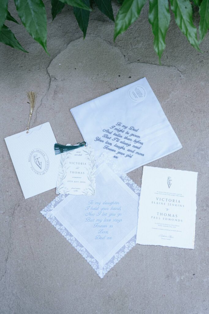 Luxury Green & White Wedding Inspiration at Harlaxton Manor