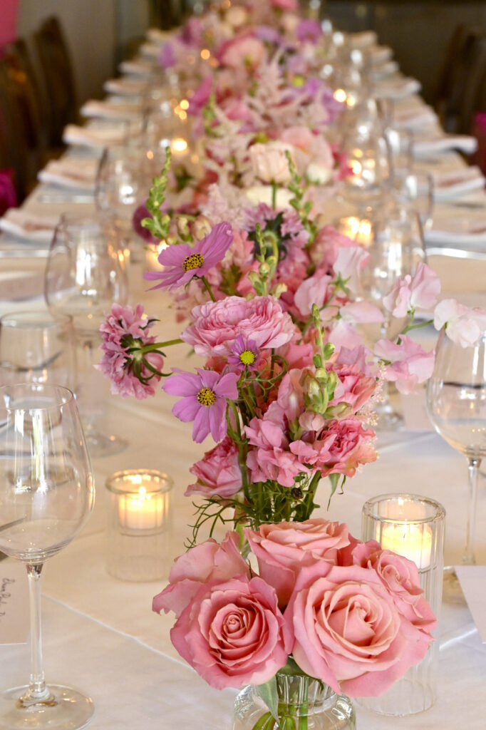 Bespoke Embroidered Napkins for Kurt Geiger & Tina Knowles