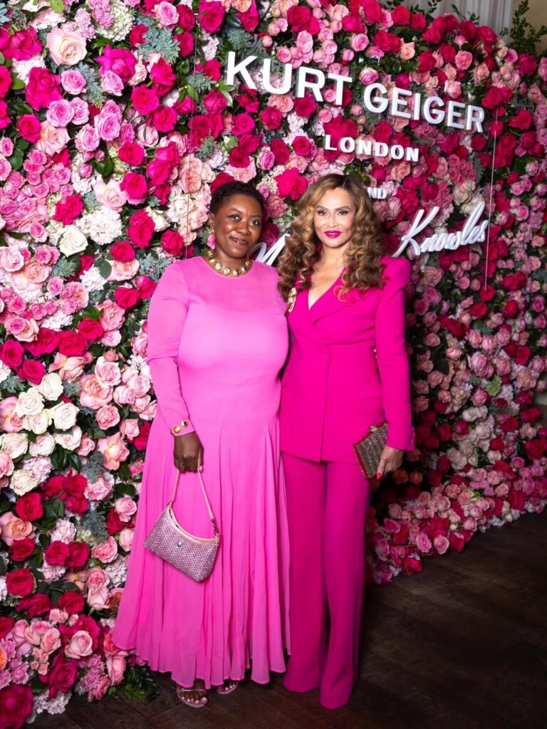 Bespoke Embroidered Napkins for Kurt Geiger & Tina Knowles