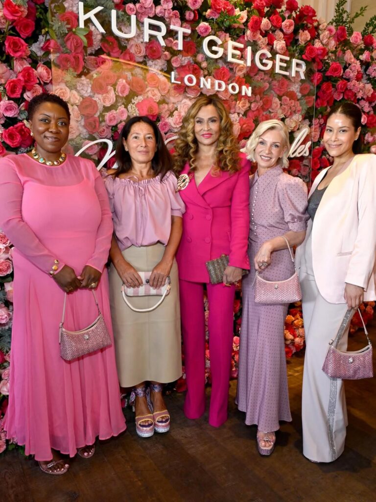 Bespoke Embroidered Napkins for Kurt Geiger & Tina Knowles