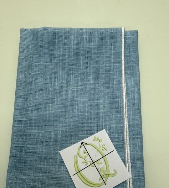 bound edge custom napkin