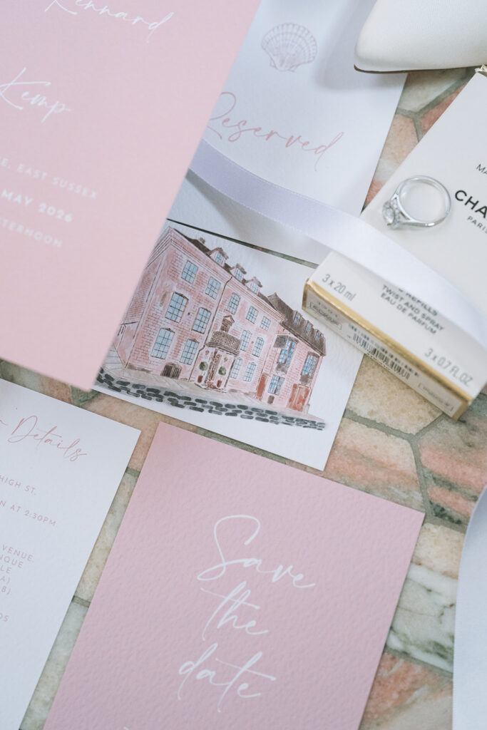 Personalised Place Setting Napkins for Zuska & Amos' Beautiful Wedding
