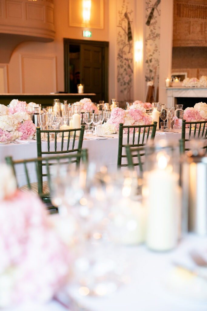 Personalised Place Setting Napkins for Zuska & Amos' Beautiful Wedding