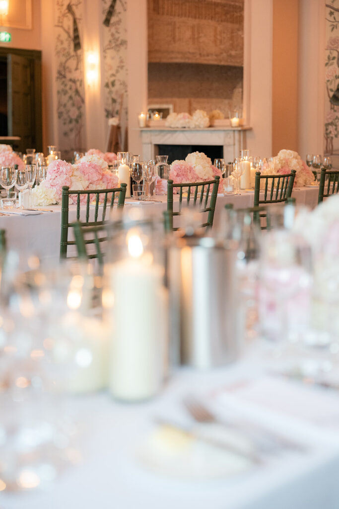 Personalised Place Setting Napkins for Zuska & Amos' Beautiful Wedding