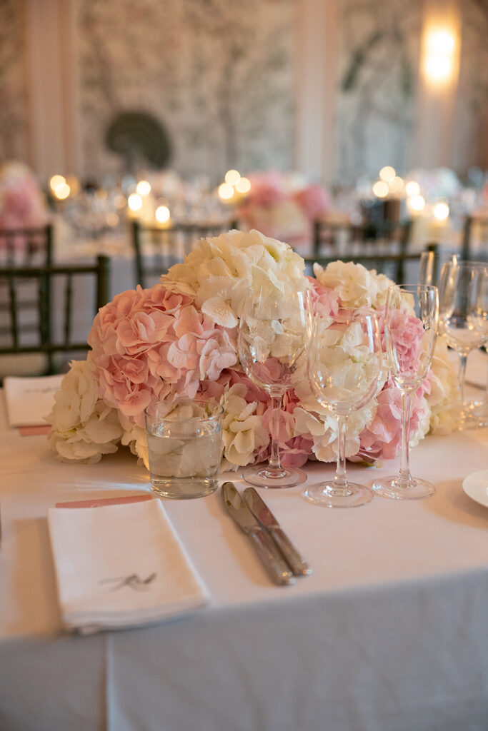 Personalised Place Setting Napkins for Zuska & Amos' Beautiful Wedding