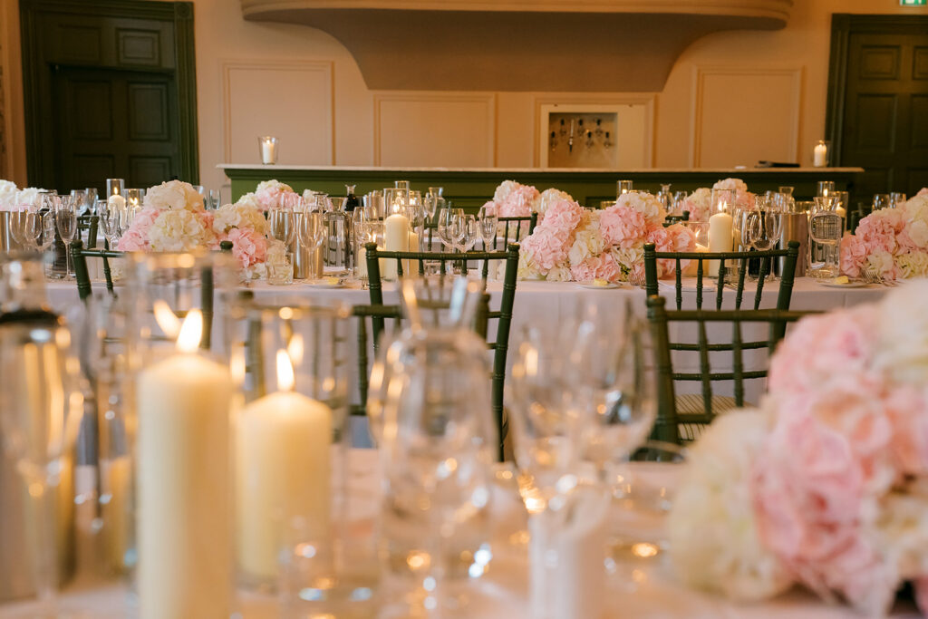 Personalised Place Setting Napkins for Zuska & Amos' Beautiful Wedding