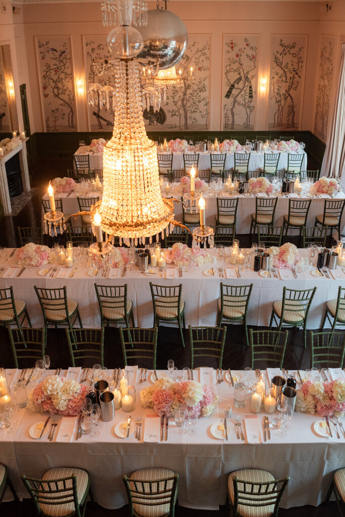 Personalised Place Setting Napkins for Zuska & Amos' Beautiful Wedding