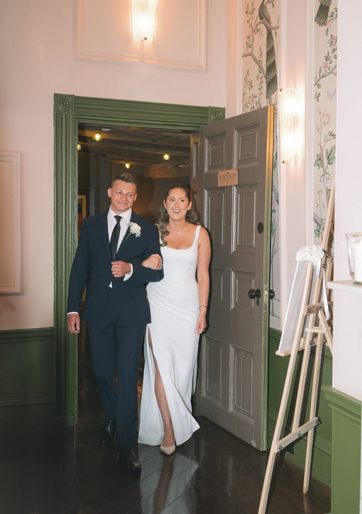 Personalised Place Setting Napkins for Zuska & Amos' Beautiful Wedding