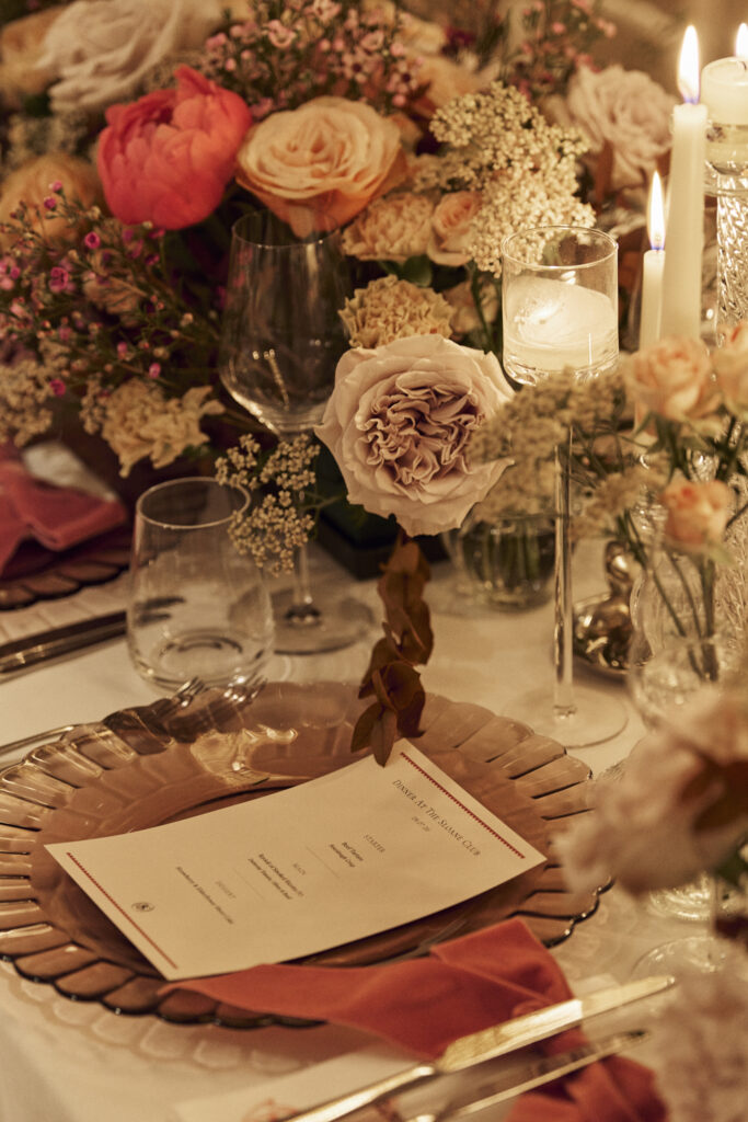 Your Wedding at The Sloane Club: Three Ways to Style Your Wedding Tables