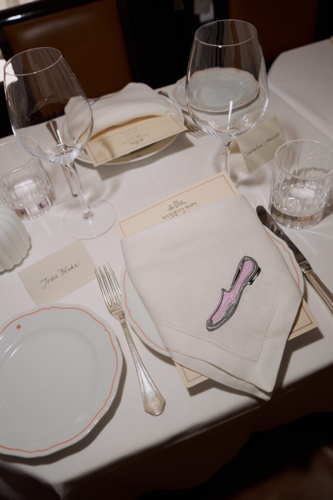 Bespoke Brand Embroidery for Manolo Blahnik’s Maps