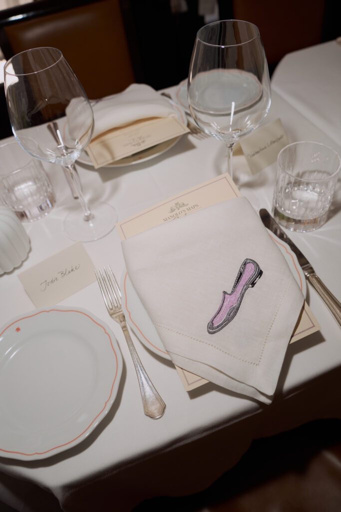 Bespoke Brand Embroidery for Manolo Blahnik’s Maps