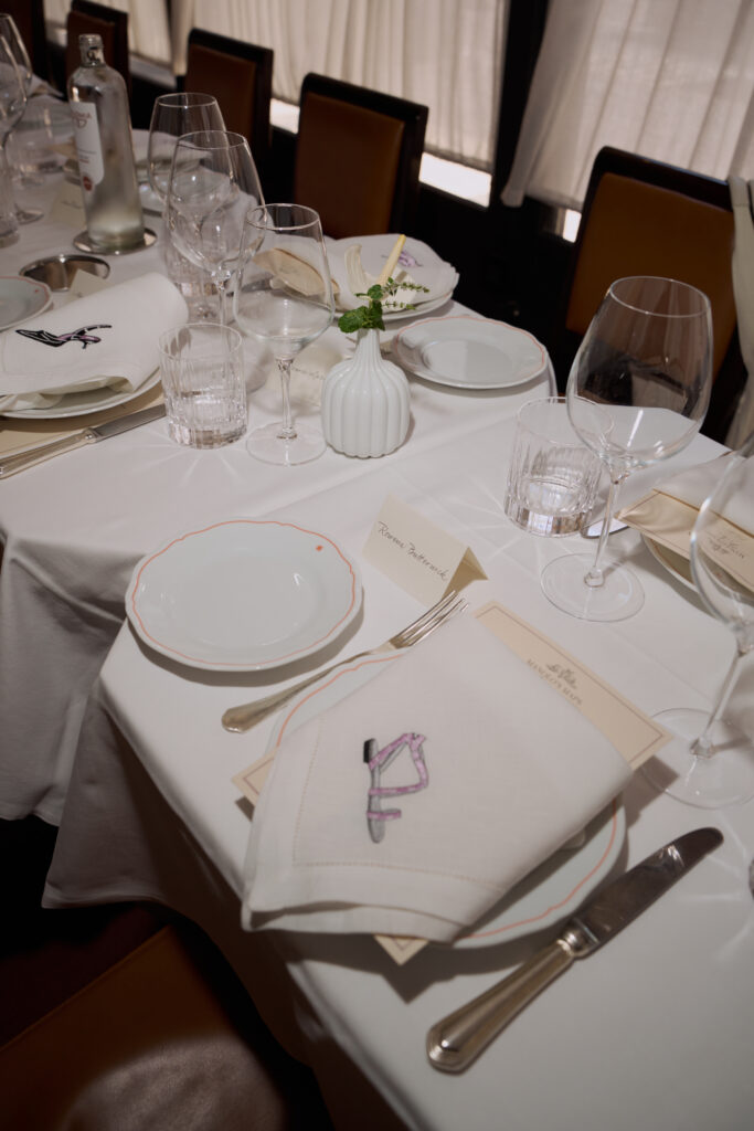Bespoke Brand Embroidery for Manolo Blahnik’s Maps