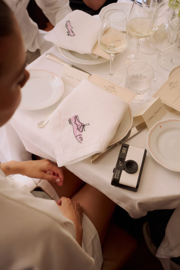 Bespoke Brand Embroidery for Manolo Blahnik’s Maps