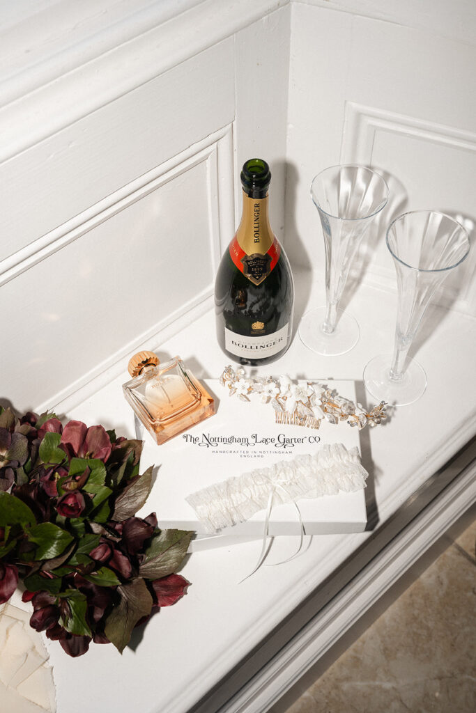 An Elegant Christmas Wedding With Bespoke Monogram Napkins