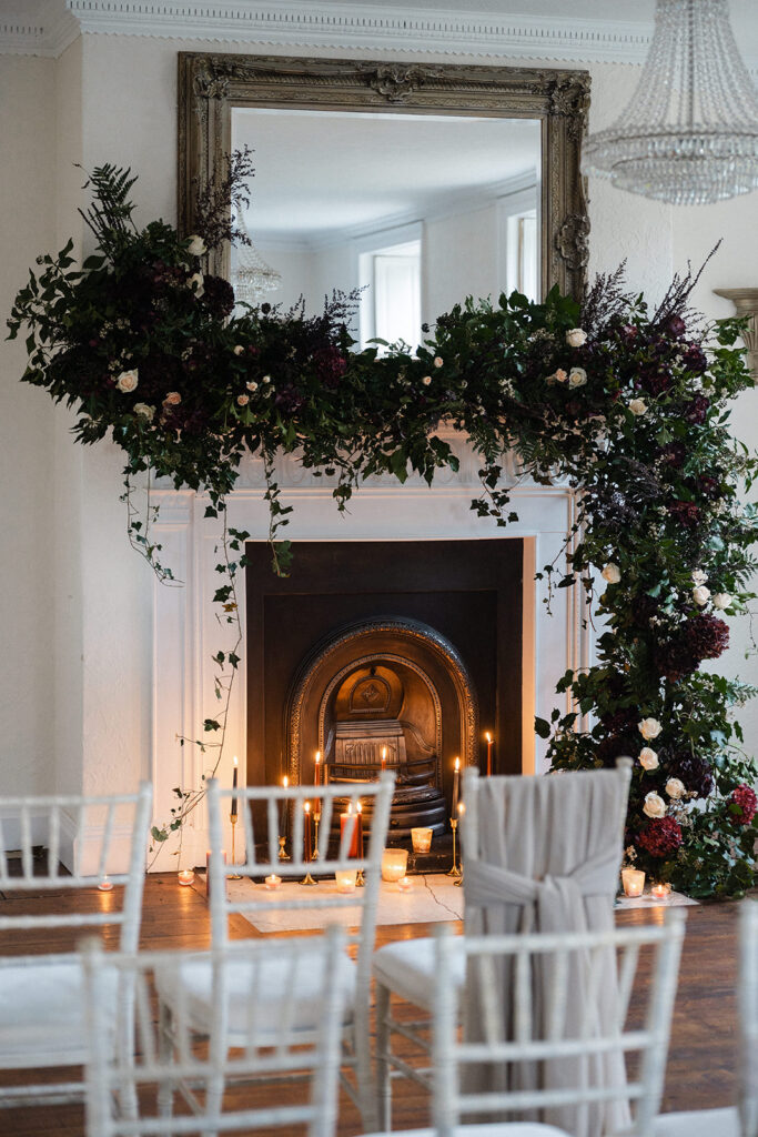 An Elegant Christmas Wedding With Bespoke Monogram Napkins
