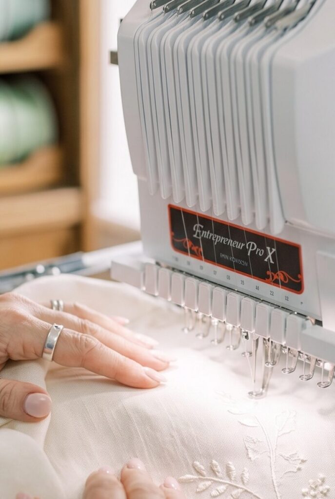 The Embroidered Napkin Company Embroidery Studio Nottingham