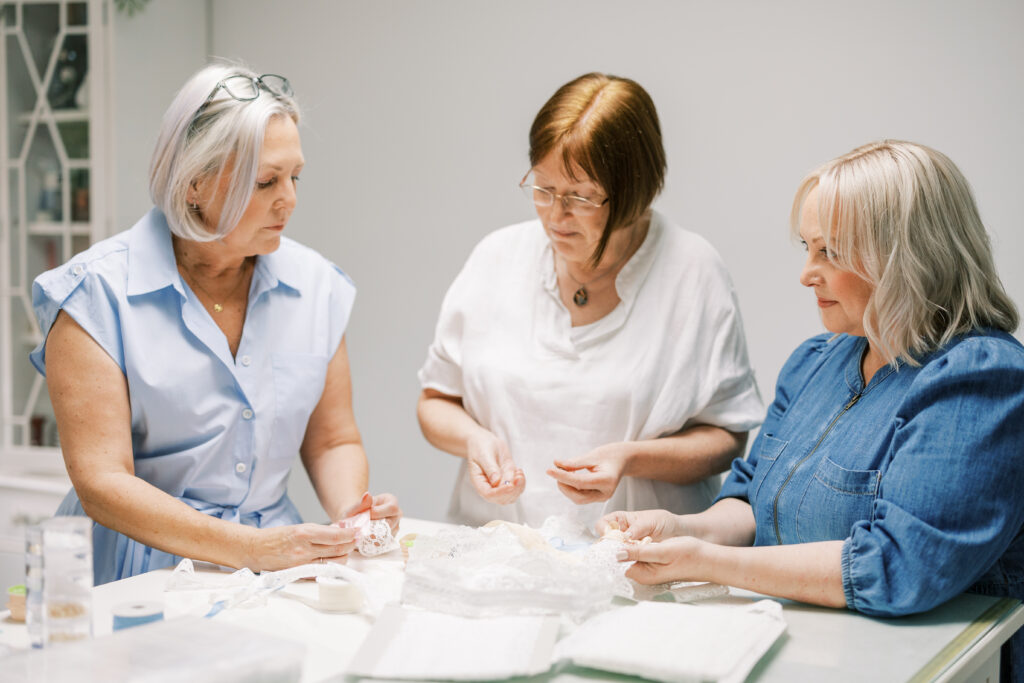 The Embroidered Napkin Company Embroidery Studio Nottingham
