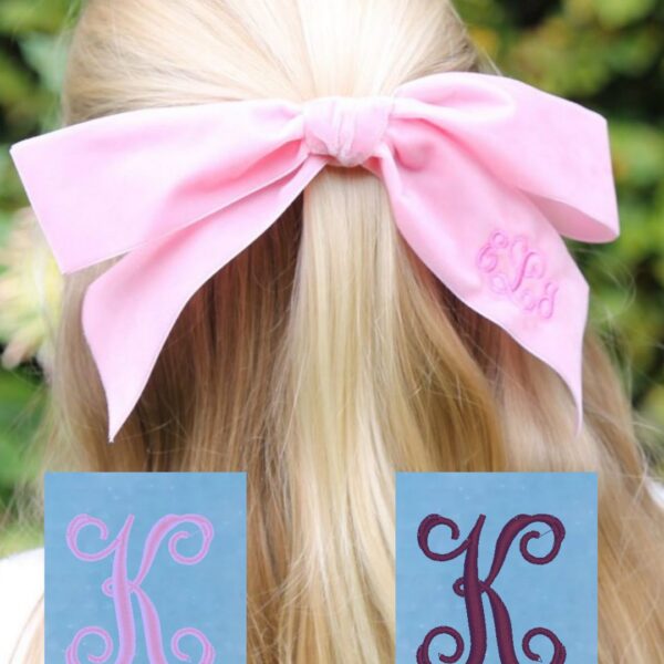 custom velvet hair bow custom velvet hair bow